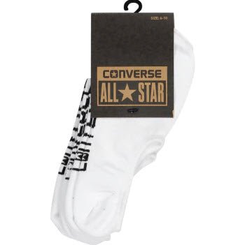 Converse White Low-cut Socks - A Pack Comprising 3 Pairs