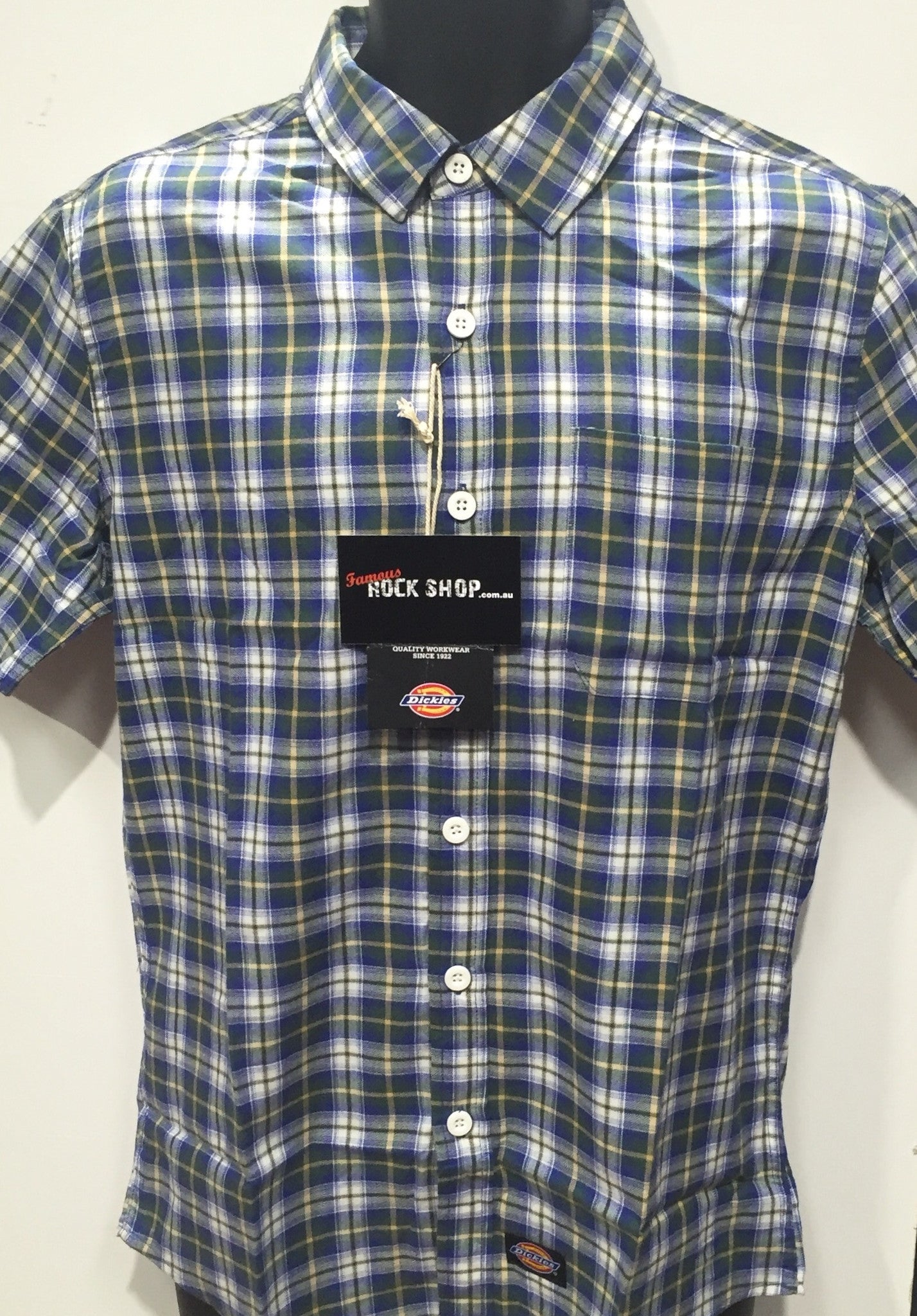 Stylish Dickies Blue Colorado Shirt K3130337