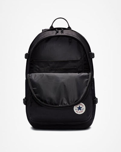 Black Converse Straight Edge Style Backpack for Multi - Purpose Use