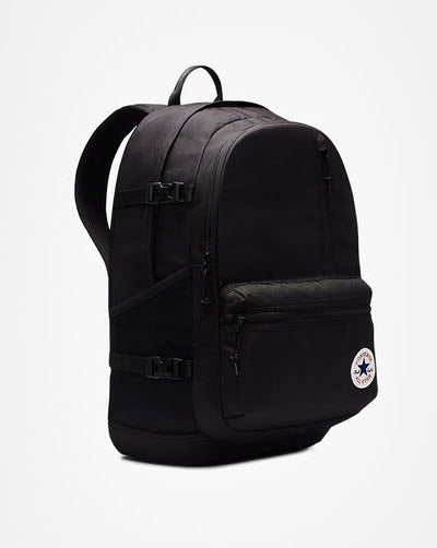 Black Converse Straight Edge Style Backpack for Multi - Purpose Use