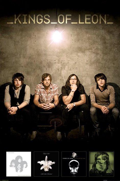 High - Quality Kings Of Leon Band Albums Wall Poster