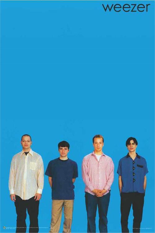 High - Quality Weezer Blue Band Poster, 61×91.5cm