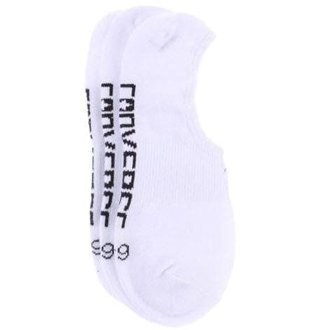 Converse White Low-cut Socks - A Pack Comprising 3 Pairs