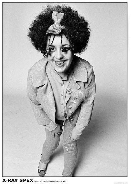 Vintage X-Ray Spex Poly Styrene Concert Poster from London on 18th December 1977
